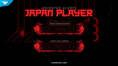 Japan Player Stream Alerts