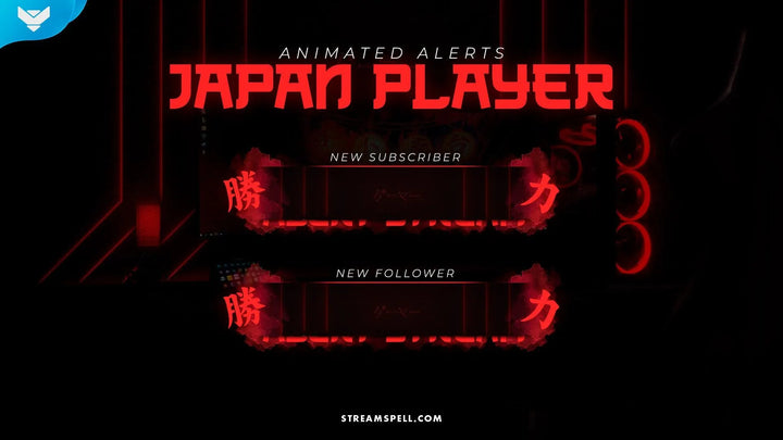 Japan Player Stream Alerts