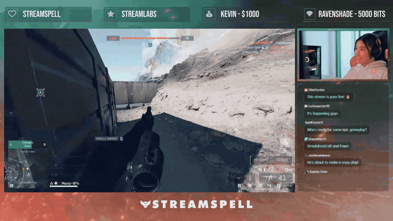BF6 HUD Stream Package - StreamSpell