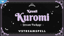 Load image into Gallery viewer, Kawaii: Kuromi OBS Scene Collection