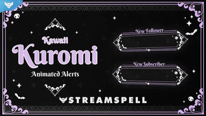 Kawaii: Kuromi Stream Alerts