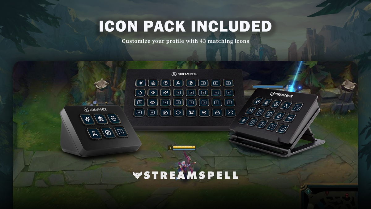 League of Legends Icon Pack Included