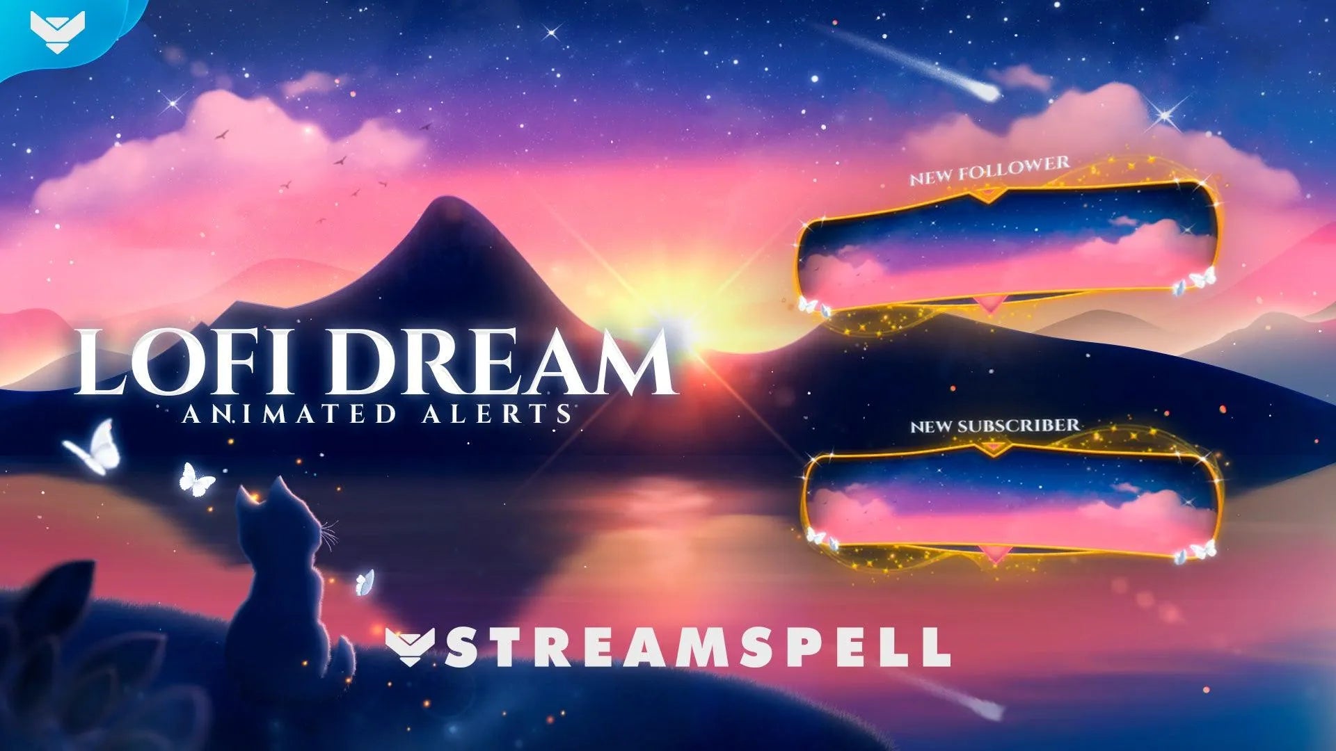 Lofi Dream Stream Alerts