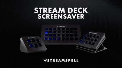 Lunar Silver Stream Deck Screensaver