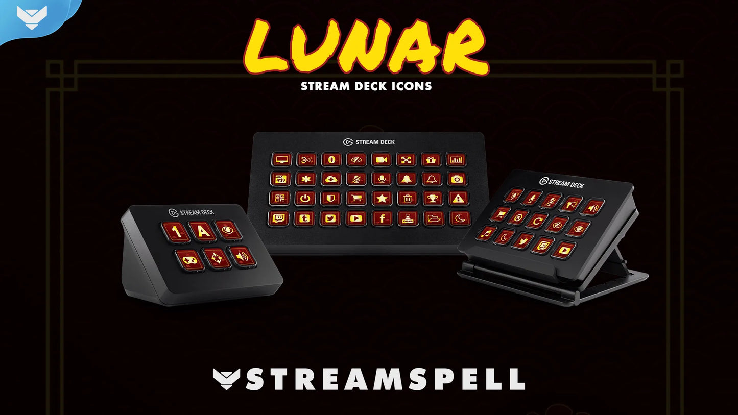 Lunar Stream Deck Icons