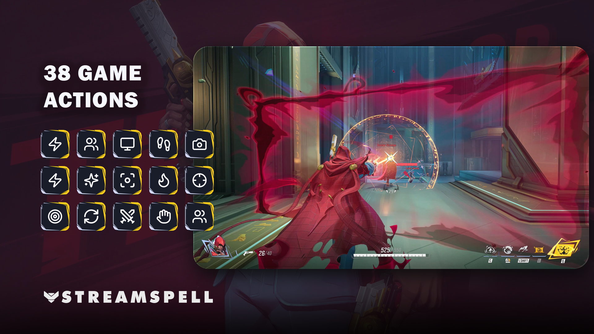 Marvel Rivals Game Actions
