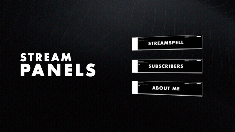 Minimal Dark Stream Package