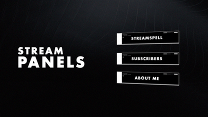 Minimal Dark Stream Package