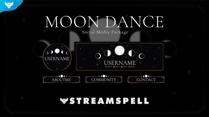 Moon Dance Social Media Package