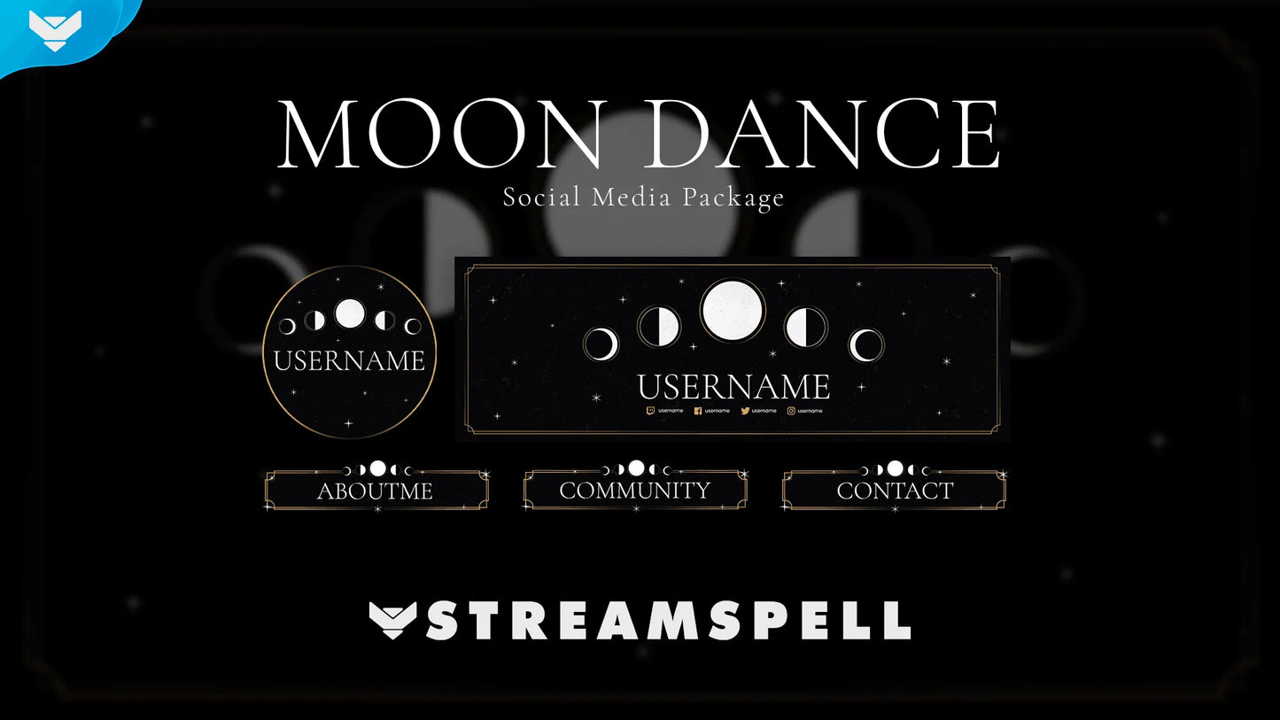 Moon Dance Social Media Package