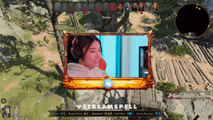 Moon Tavern Webcam Frame | RPG Twitch Overlays