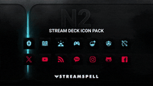 Load image into Gallery viewer, N2 Neon Stream Deck Icons