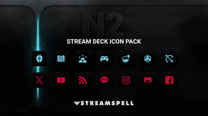 N2 Neon Stream Deck Icons