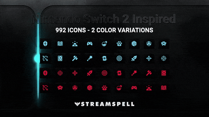 N2 Neon Stream Deck Icons