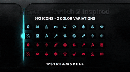 N2 Neon Stream Deck Icons