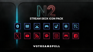 N2 Neon Stream Deck Icons