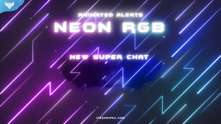 Neon RGB Stream Alerts