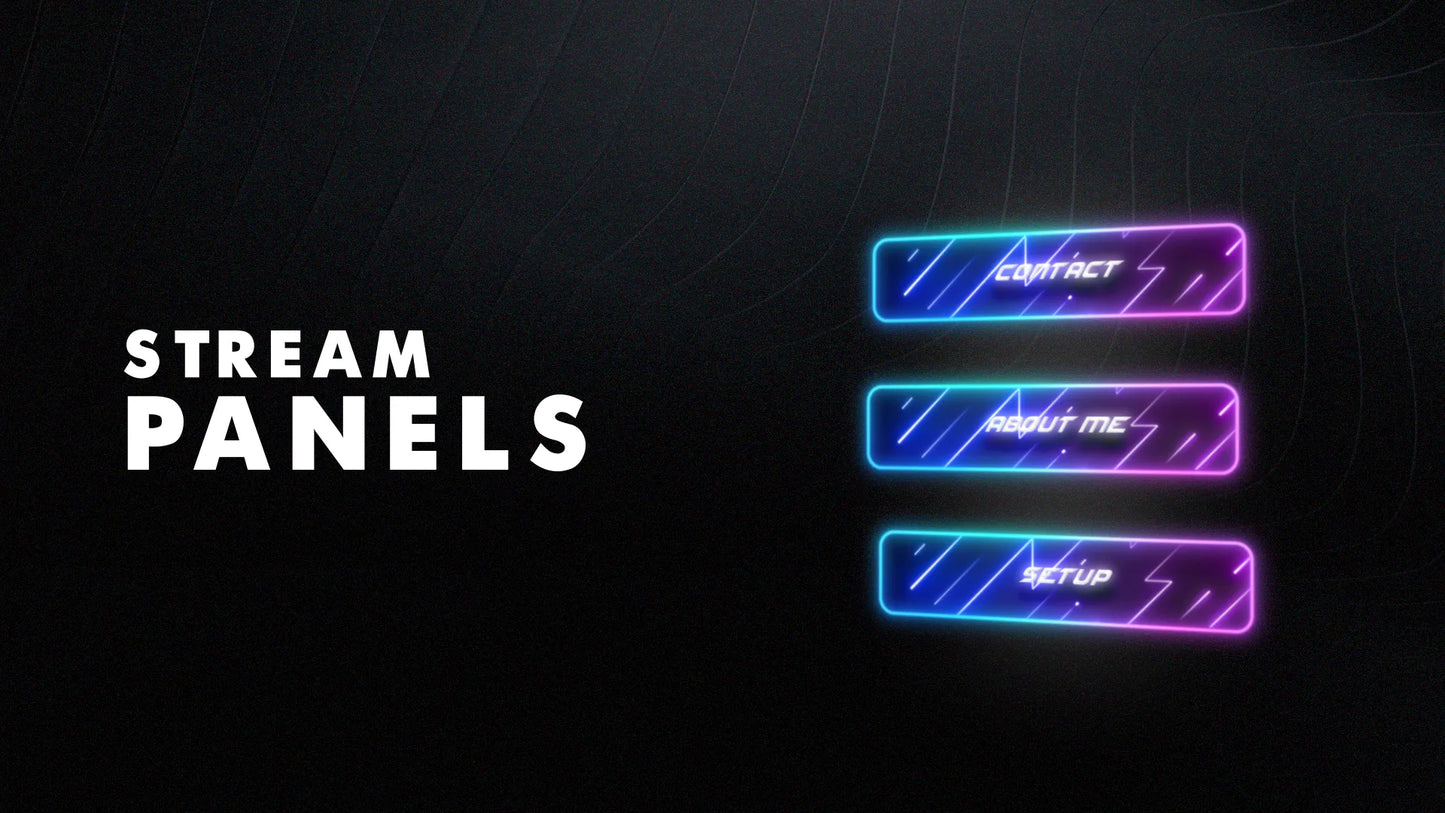 Neon RGB Stream Package