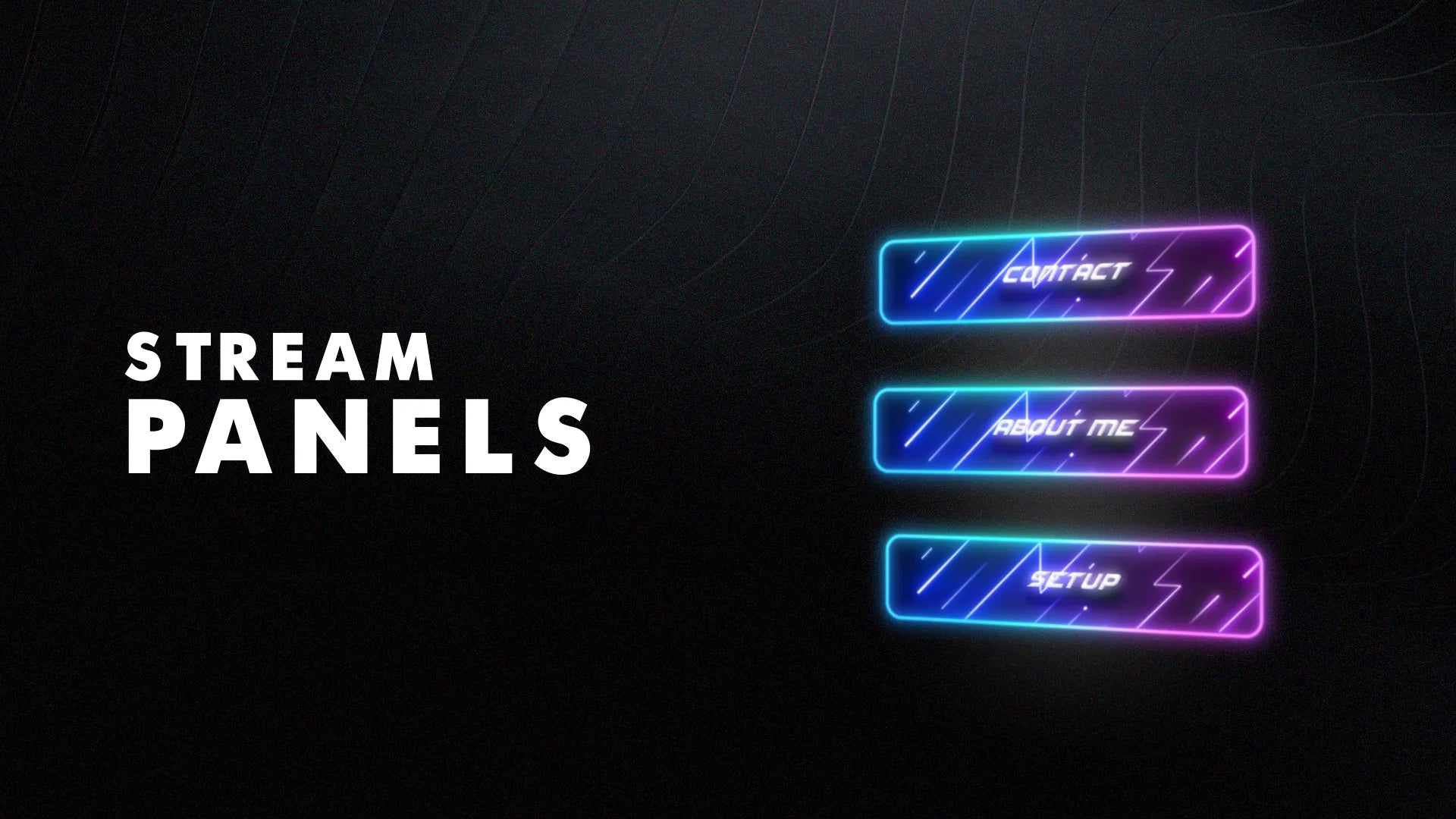 Neon RGB Stream Package