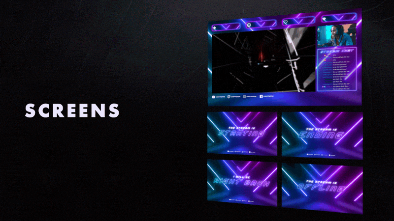 Neon Spectrum Stream Package