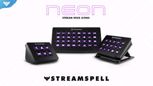 Neon Stream Deck Icons