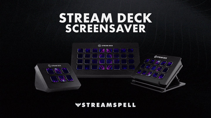 Neon Titan Stream Deck Screensaver