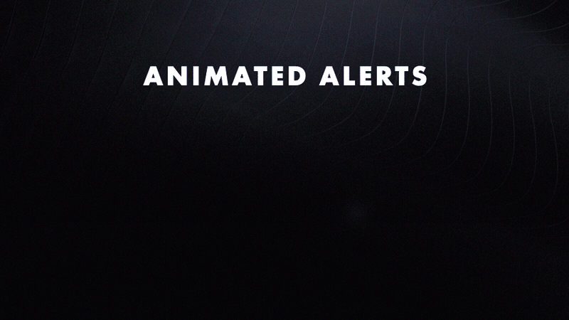 Neon Vibes Stream Alerts