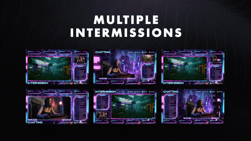 Neon Vibes Stream Package