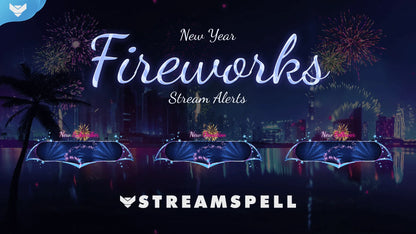 New Year: Fireworks Stream Package