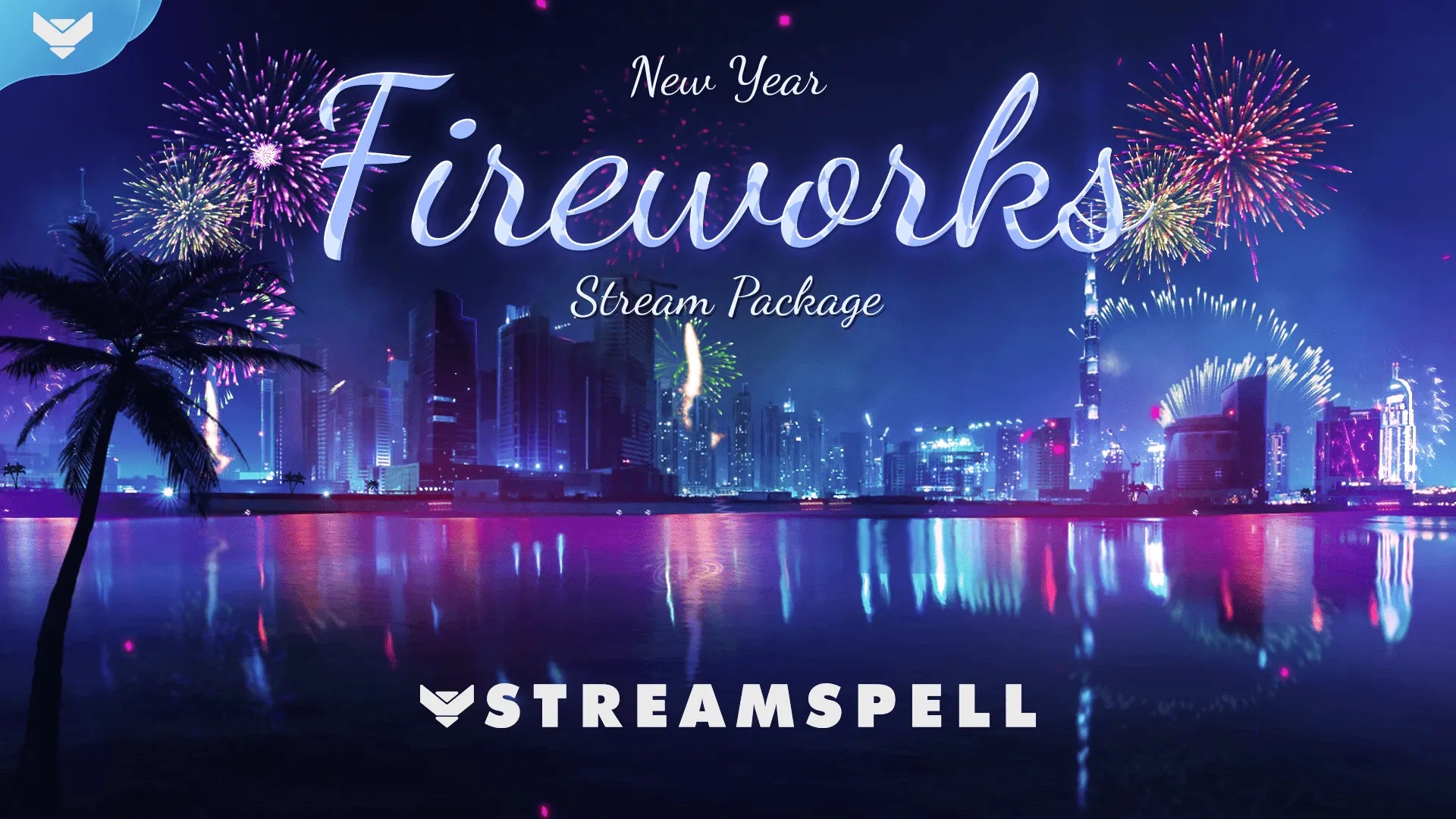New Year: Fireworks Stream Package