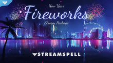 Load image into Gallery viewer, New Year: Fireworks Stream Package