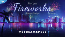 Load image into Gallery viewer, New Year: Fireworks Stream Package