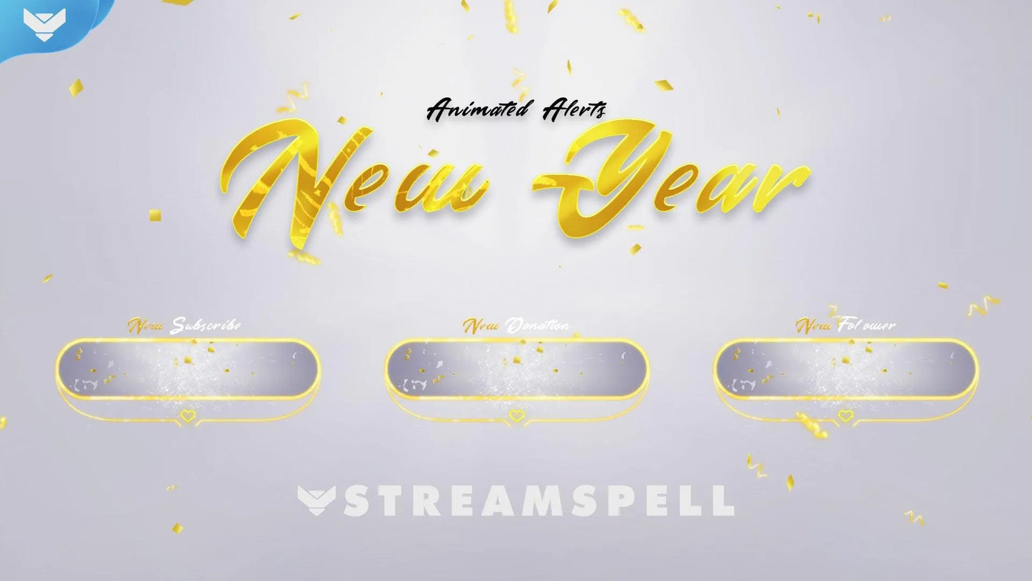 New Year Resolution Stream Alerts
