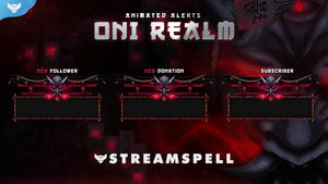 Oni Realm Stream Alerts