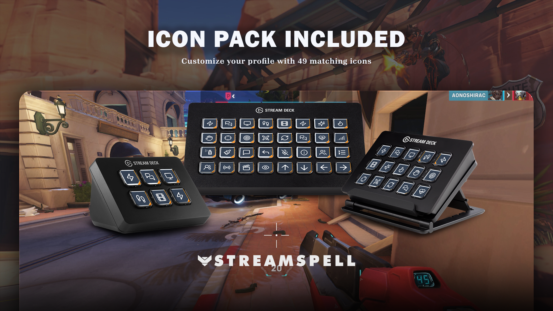 Overwatch Icon Pack Included