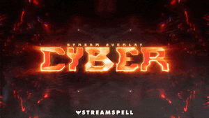 Cyber War Stream Overlay