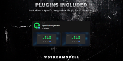 Spotify Metal Stream Deck Profile