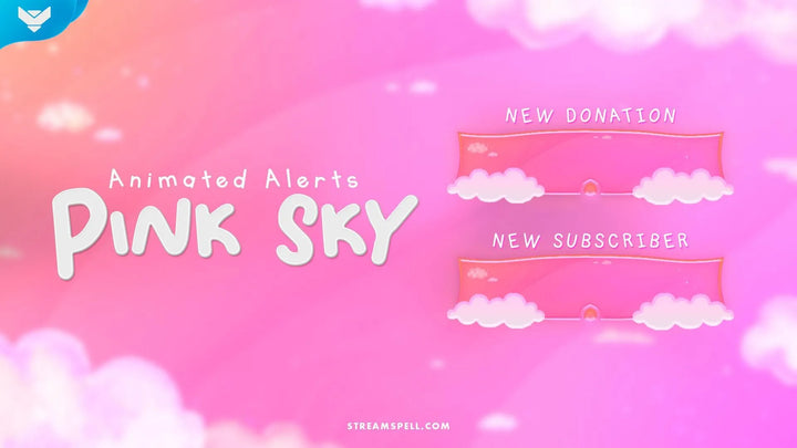 Pink Sky Stream Alerts