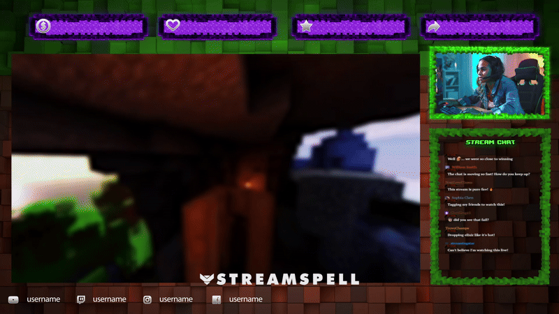 Pixel Craft OBS Scene Collection