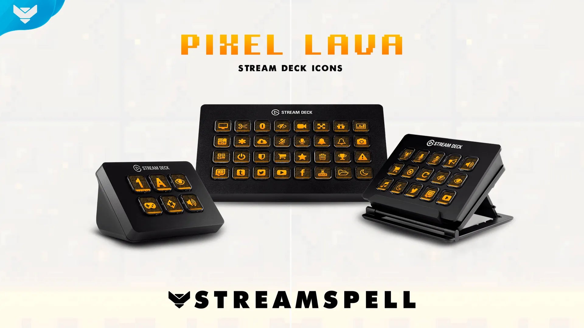 Pixel Lava Stream Deck Icons
