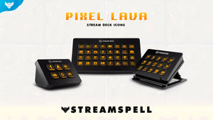 Pixel Lava Stream Deck Icons