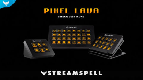 Pixel Lava Stream Deck Icons
