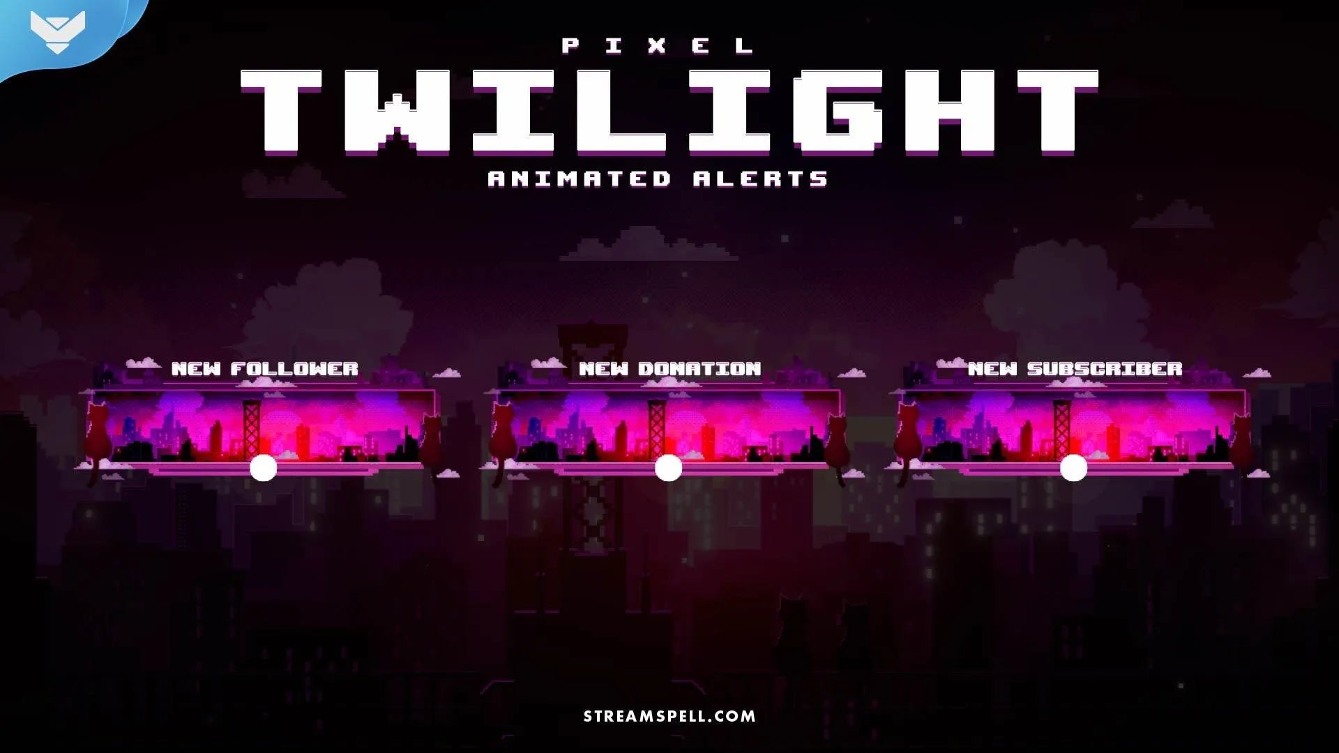 Pixel Twilight Stream Alerts