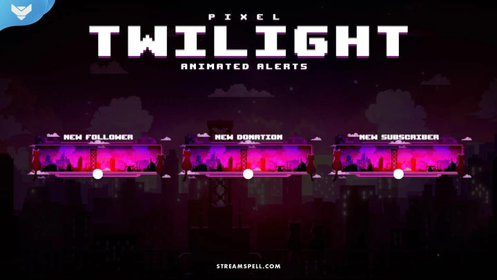 Pixel Twilight Stream Alerts