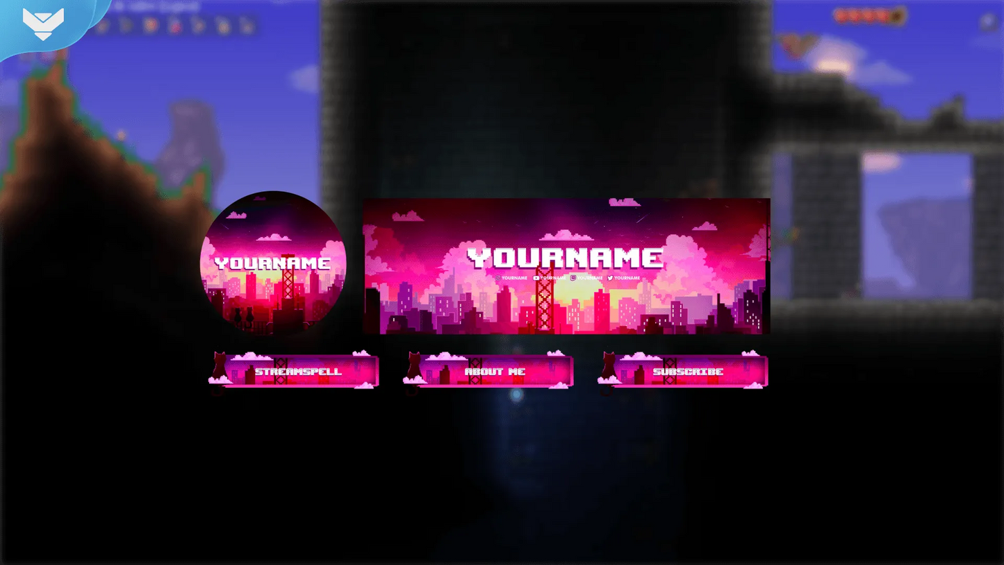 Pixel Twilight Stream Package