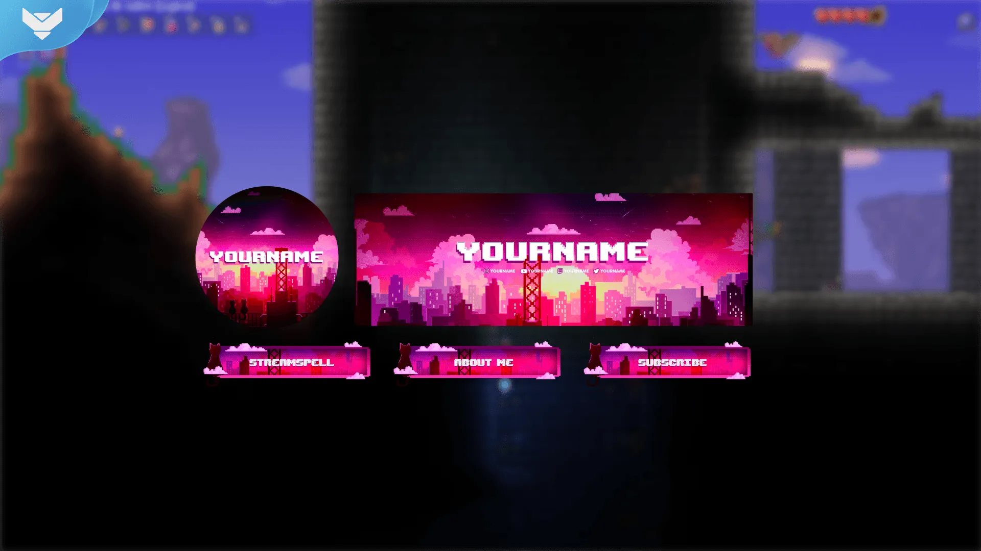 Pixel Twilight Stream Package
