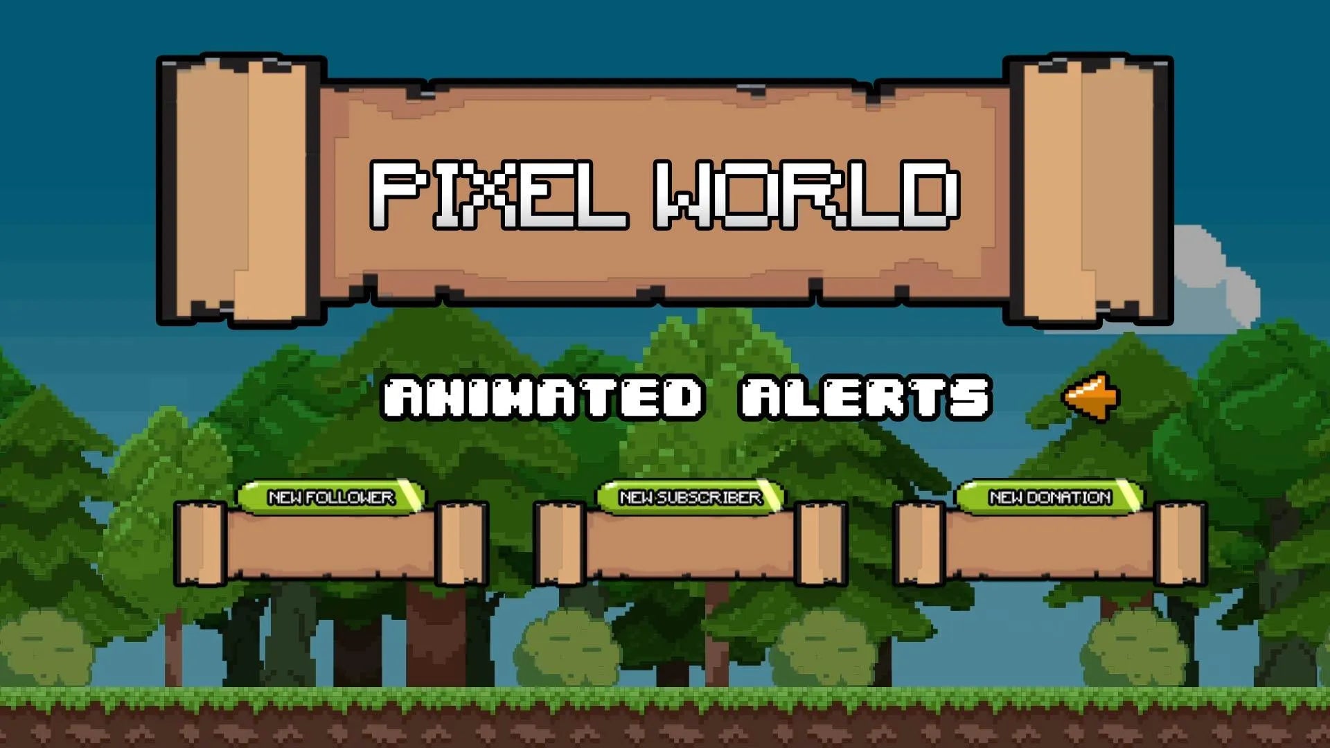 Pixel World Stream Alerts