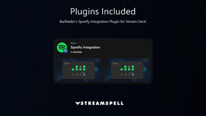Spotify Integration by BarRaider plugin requirement