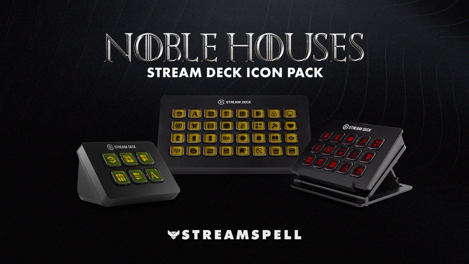 Noble Houses Stream Deck Icons - StreamSpell