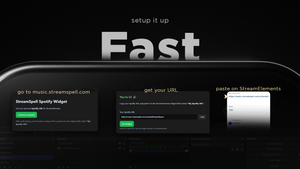 StreamSpell Spotify Widget